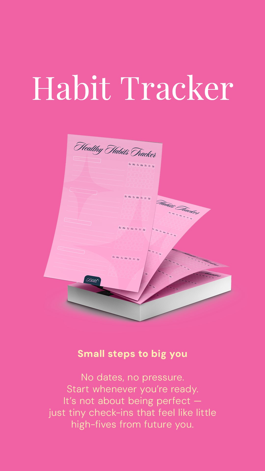 Let’s Dream Vision Board Kit — your visual self-care ritual in a tube.